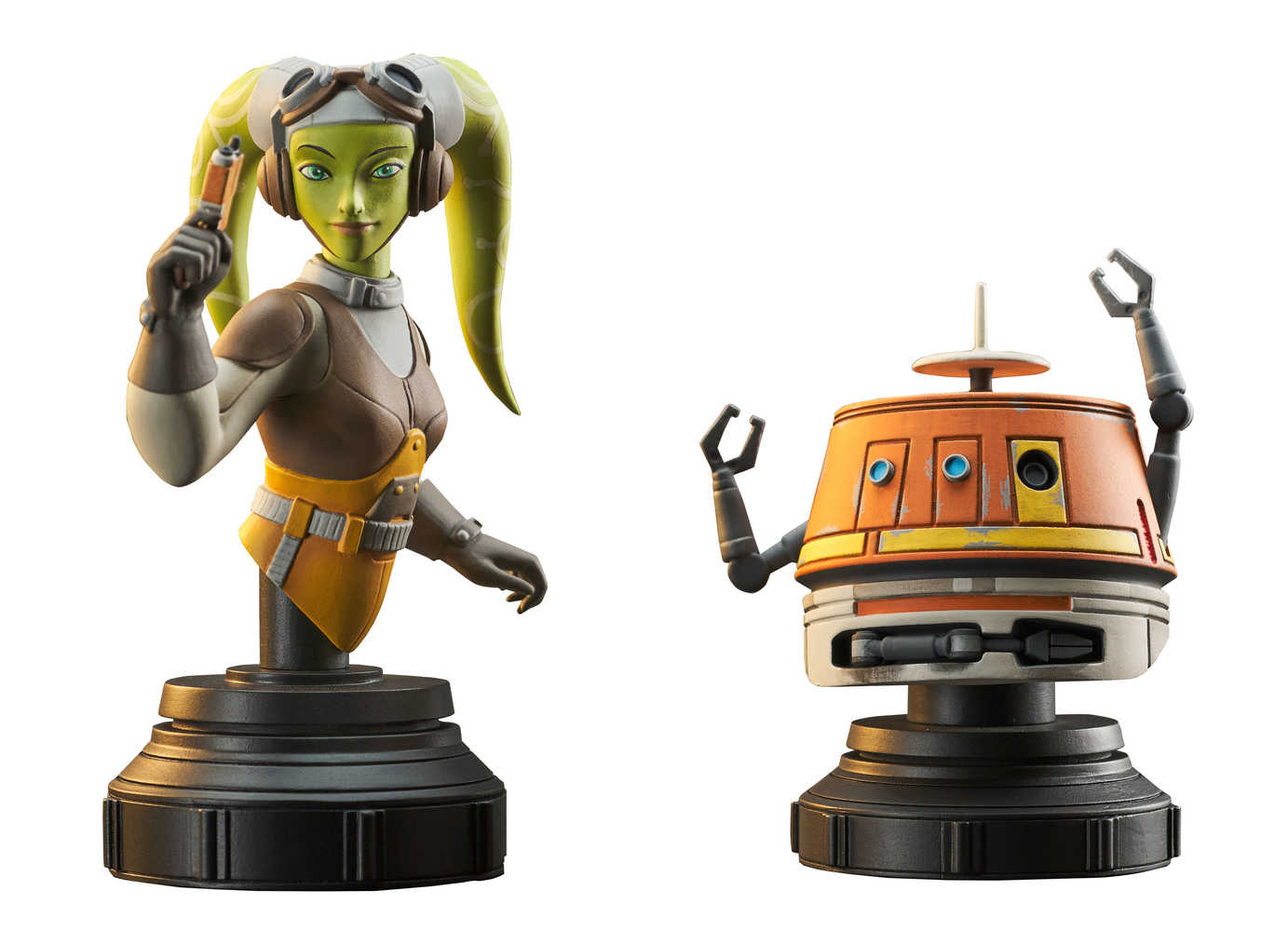 Star Wars Rebels Hera And Chopper Bust 2-Pack