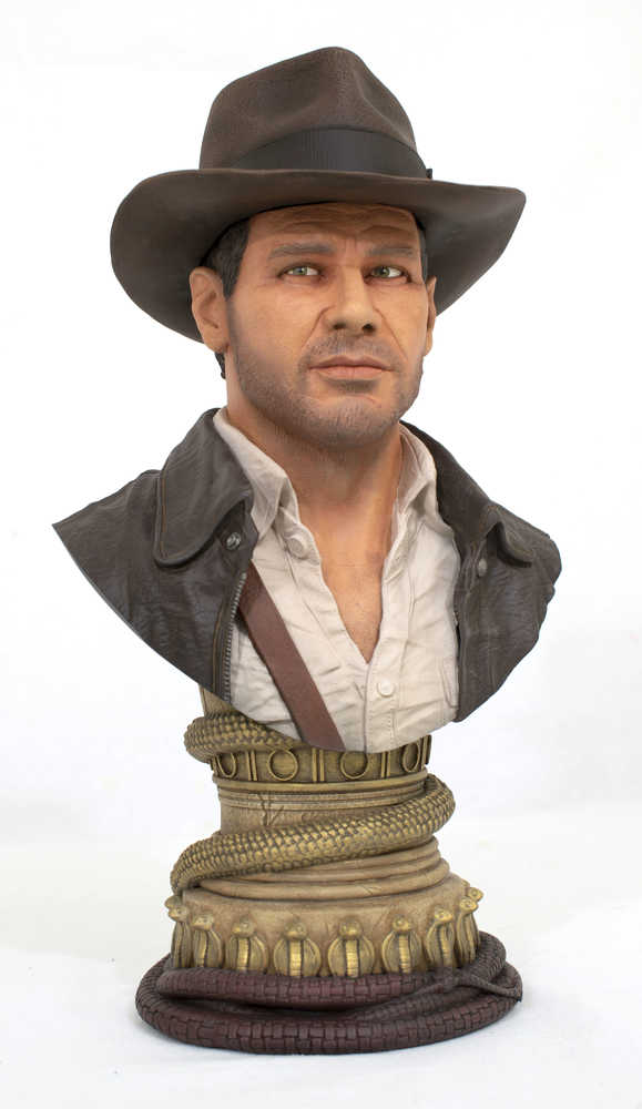 LEGENDS IN 3-D: Raiders Of The Lost Ark: INDIANA JONES 1/2 Scale Bust