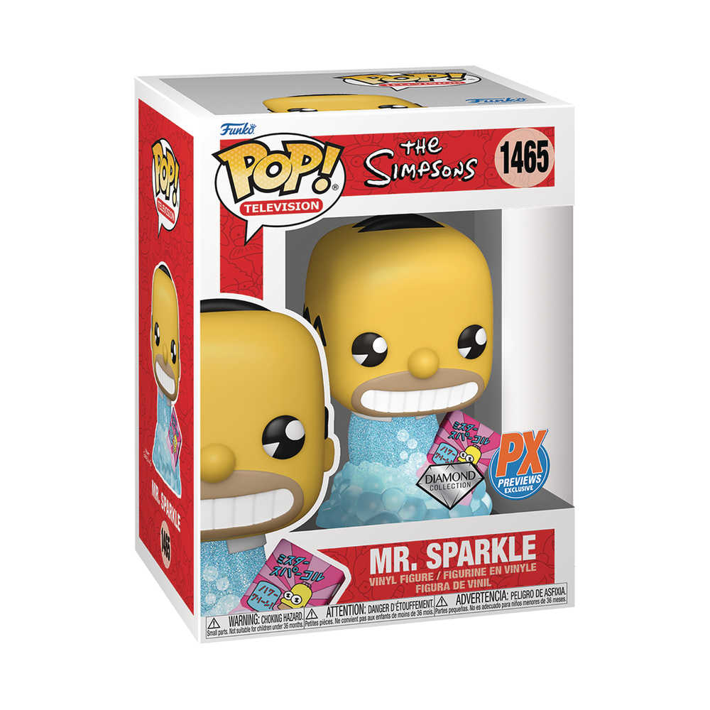 Pop! TV Simpsons: Homer Simpson "Mr. Sparkle" PX Vinyl Figure