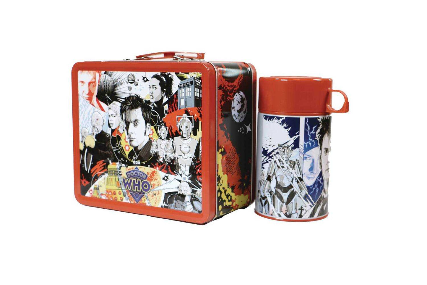 Dr. Who: 10th Doctor Lunch Box w/ Beverage Container