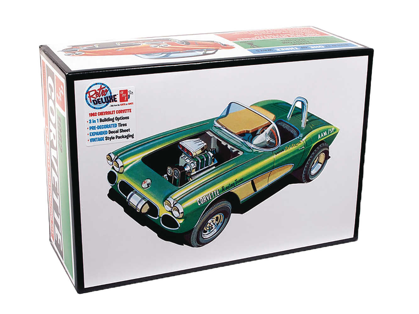 AMT Model Kit: 1962 Chevy Corvette 1/25 Scale