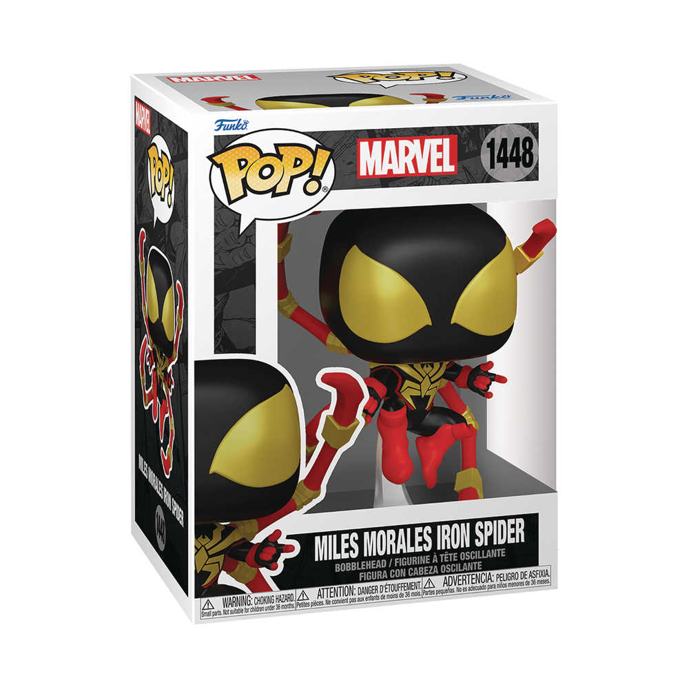 Pop! Marvel : MILES MORALES IRON SPIDER Vinyl Figure