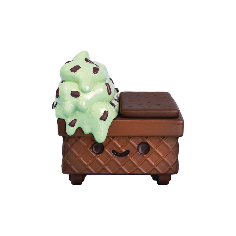 Mint Chip Ice Cream Dumpster Fire Vinyl Figure