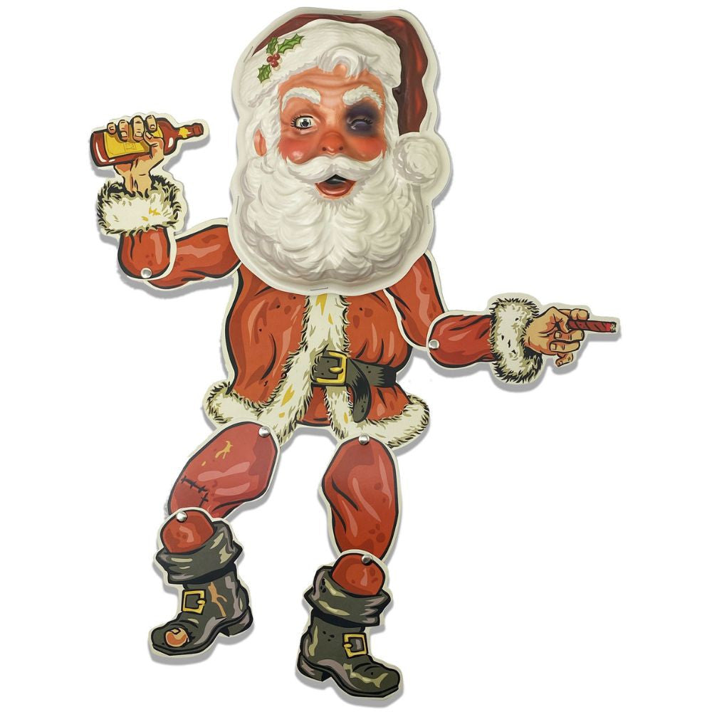 Cruddy Christmas MALL SANTA Christmas Decoration