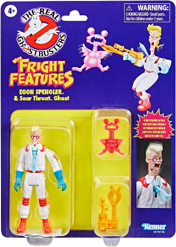 THE REAL GHOSTBUSTERS: EGON SPENGLER (& SORE THROAT GHOST) Action Figure
