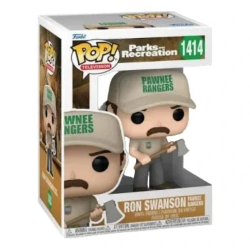 Pop! Television - Parks and Recreation: RON SWANSON (PAWNEE RANGERS) Vinyl Figure
