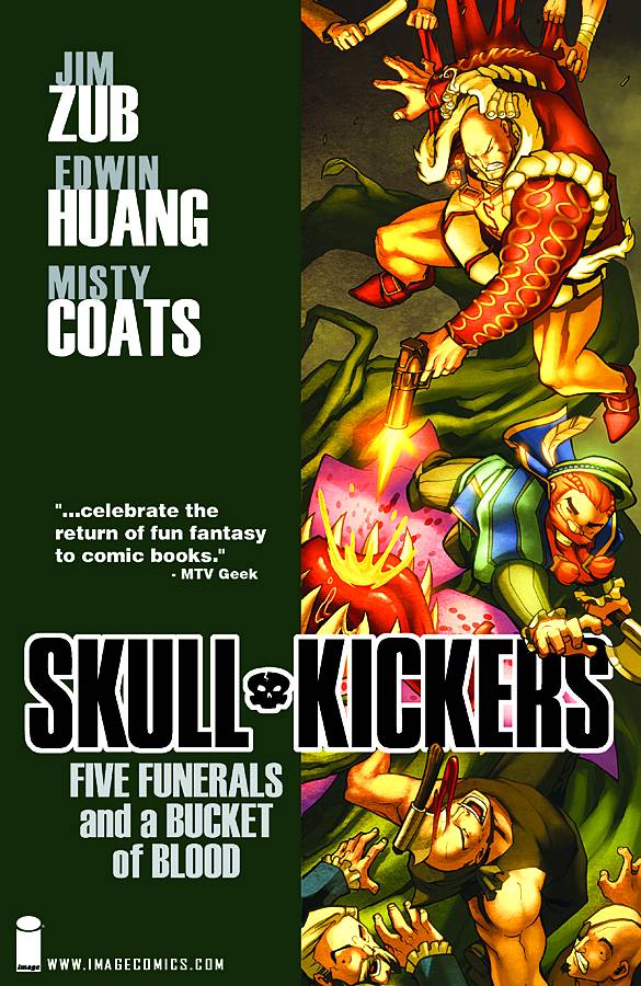 SKULLKICKERS VOL 02: FIVE FUNERALS & A BUCKET OF BLOOD