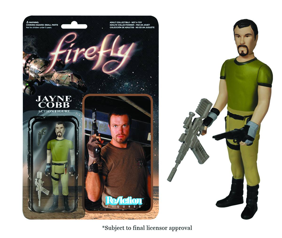 ReAction: FIREFLY - JAYNE COBB Action Figure