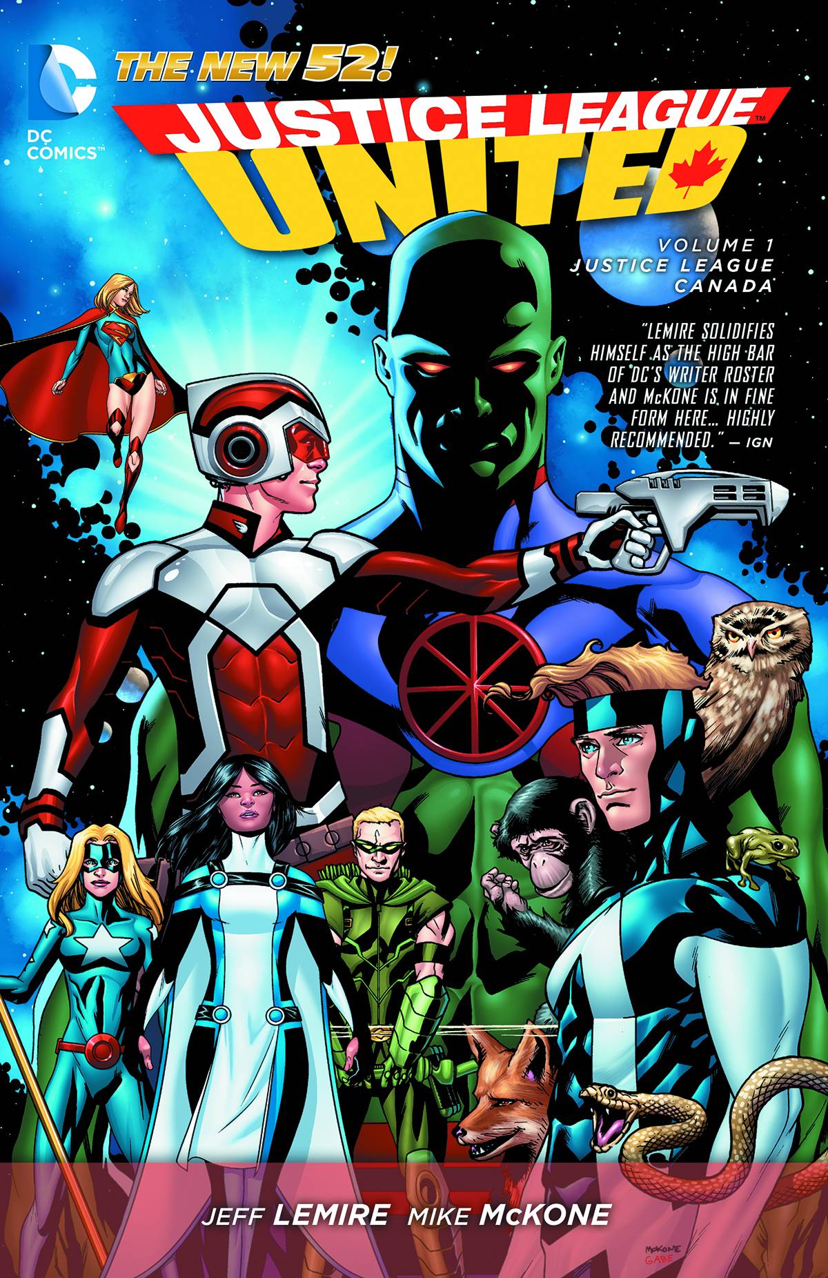 JUSTICE LEAGUE UNITED VOL 01: JUSTICE LEAGUE CANADA