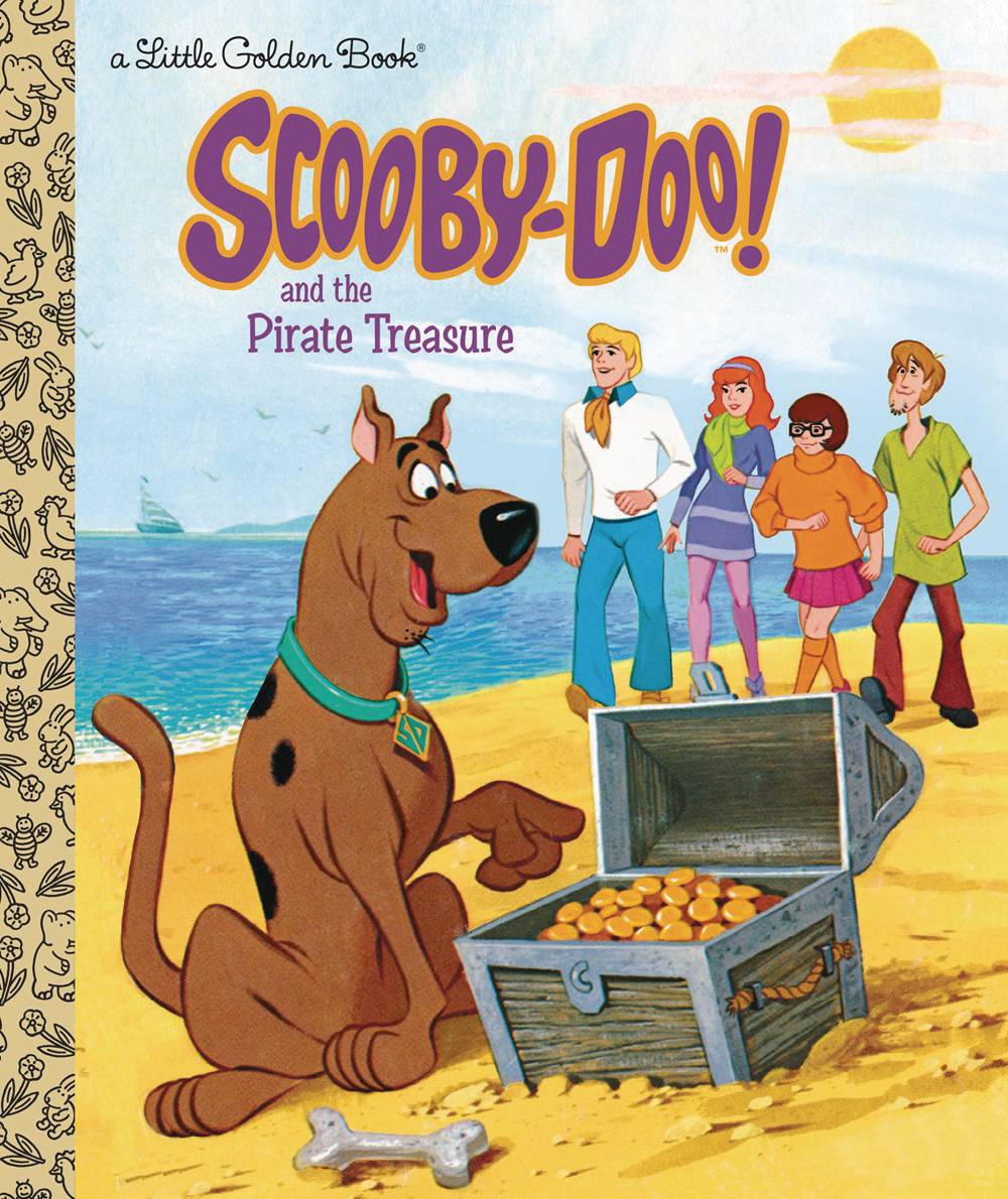 LITTLE GOLDEN BOOK: SCOOBY DOO & THE PIRATE TREASURE