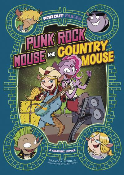 FAR OUT FABLES: PUNK ROCK MOUSE & COUNTRY MOUSE GN