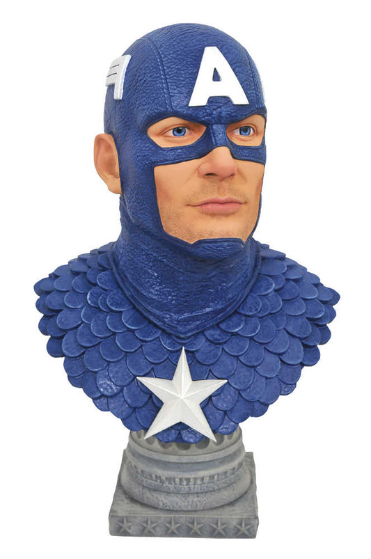 LEGENDS IN 3-D: CAPTAIN AMERICA 1/2 Scale Bust