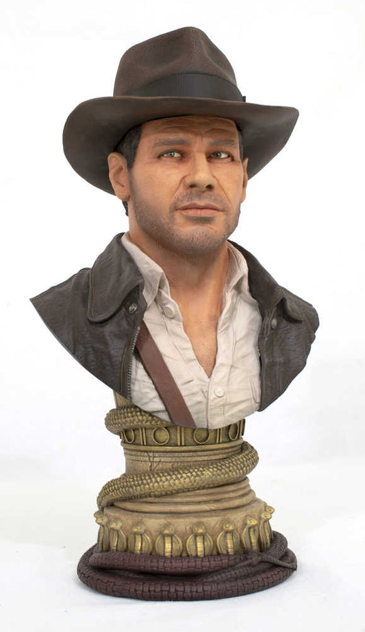LEGENDS IN 3-D: Raiders Of The Lost Ark: INDIANA JONES 1/2 Scale Bust