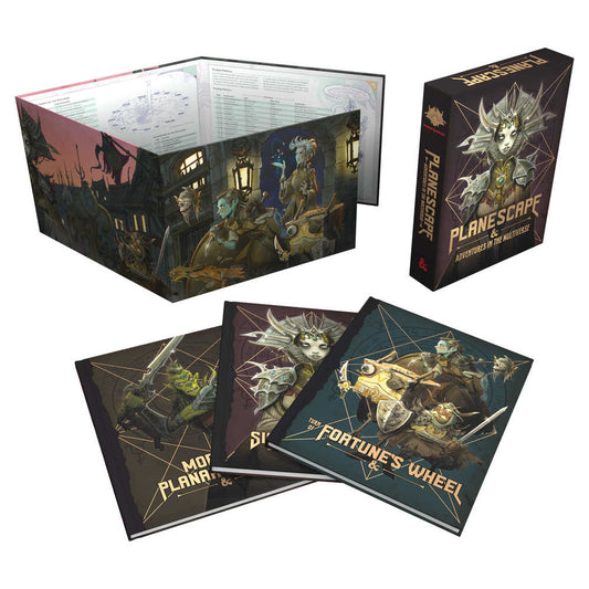 Dungeons & Dragons 5e: Planescape - Adventure In Multiverse HC Set