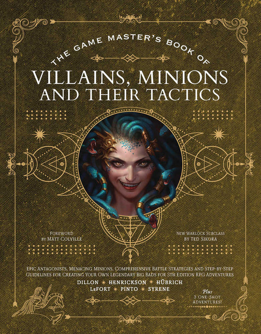 GM Book Of Villains, Minions & Their Tactics HC