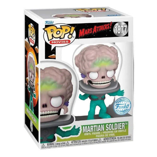 Pop! Movies - Mars Attacks!: MARTIAN SOLDIER (Specialty Series Figure)