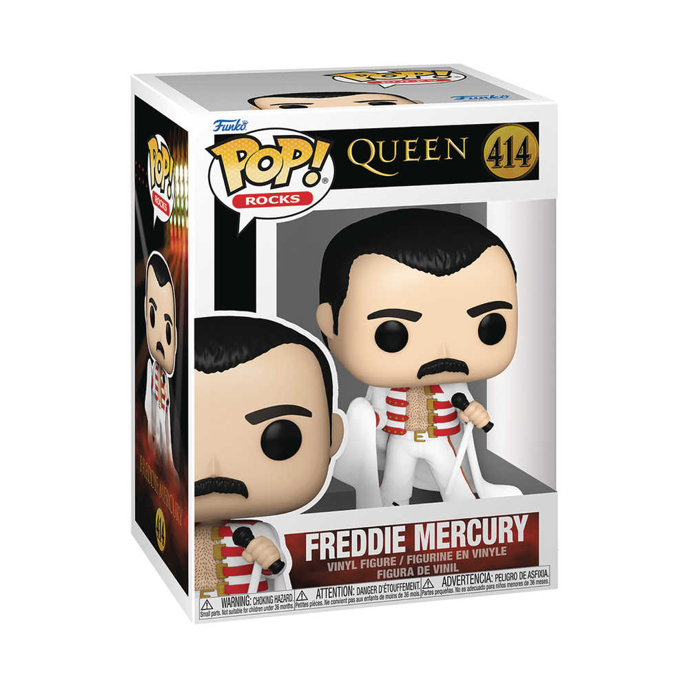 Pop! Rocks - Queen - FREDDIE MERCURY Vinyl Figure