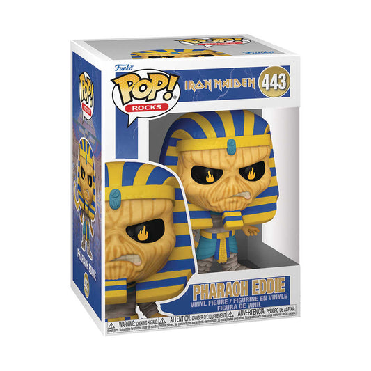Pop! Rocks - Iron Maiden: PHAROAH EDDIE Vinyl Figure