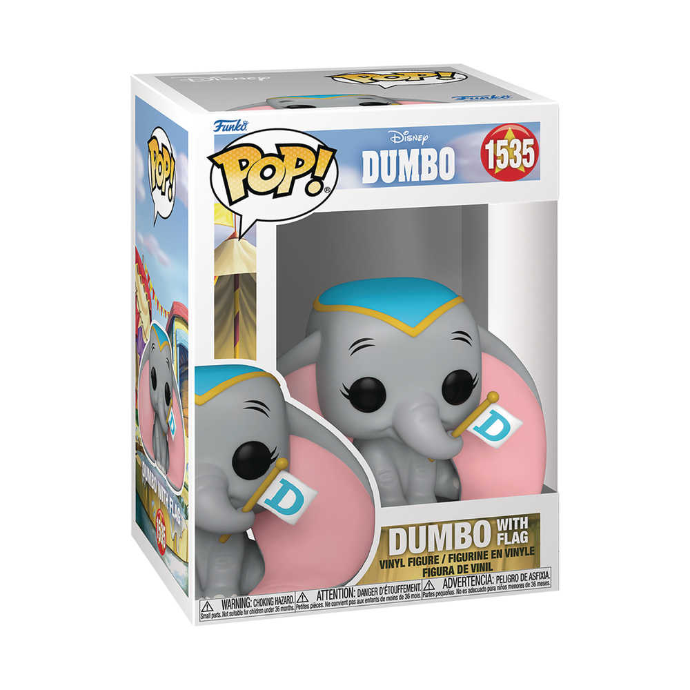 Pop! Disney - Dumbo - DUMBO (WITH FLAG) Vinyl Figure