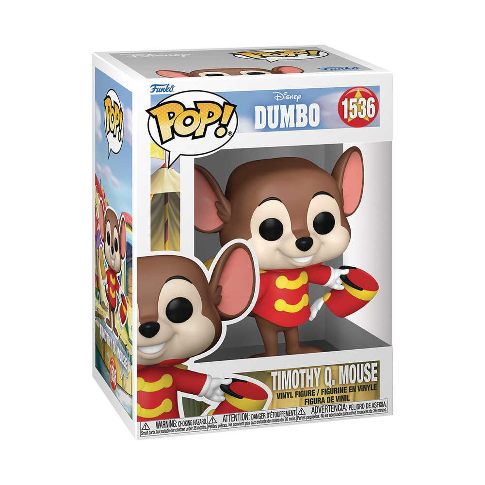 Pop! Disney - Dumbo - TIMOTHY Q. MOUSE Vinyl Figure