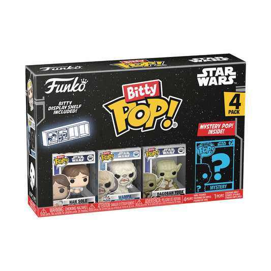 Bitty Pop! Star Wars Series 2: HAN 4-Pack