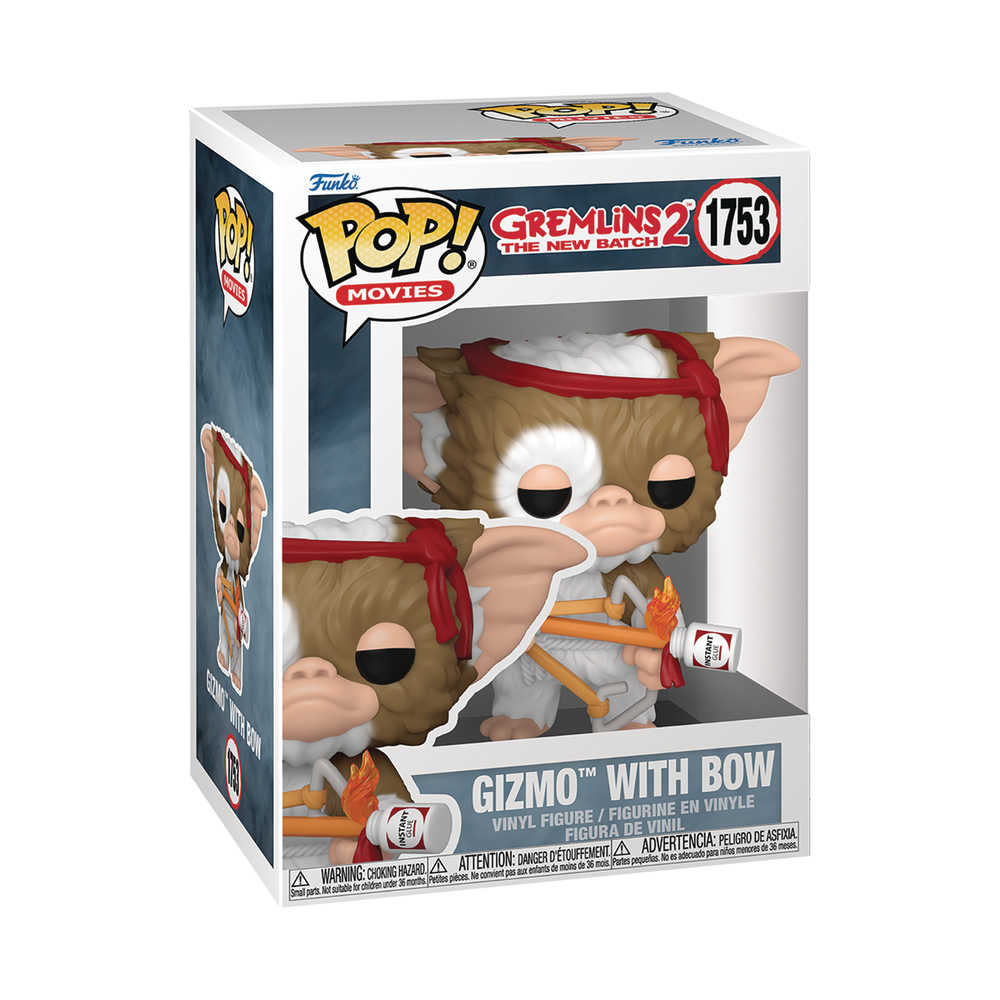 Pop! Movies - Gremlins 2: GIZMO WITH BOW Vinyl Figure