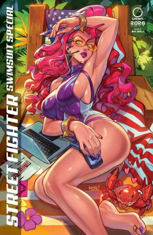 2026 Street Fighter Swimsuit Special #1 (One Shot) Cover C Reiq Crab Variant
