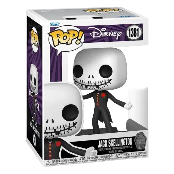 Pop! Disney - Nightmare Before Christmas: JACK SKELLINGTON (30th Anniversary) Vinyl Figure