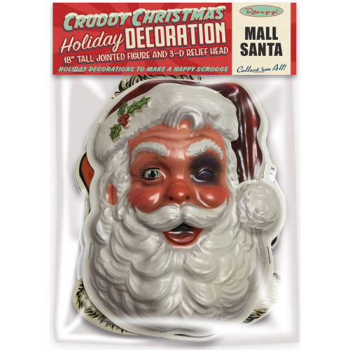 Cruddy Christmas MALL SANTA Christmas Decoration