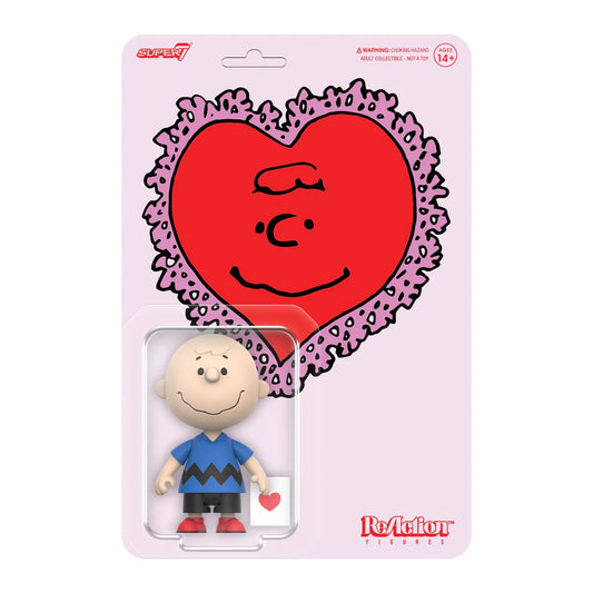 Peanuts: CHARLIE BROWN "VALENTINE DELIVERY" ReAction Figure