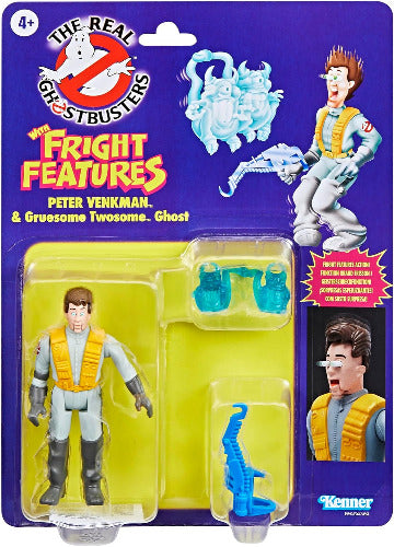 THE REAL GHOSTBUSTERS: PETER VENKMAN (& GRUESOME TWO-SOME GHOST) Action Figure