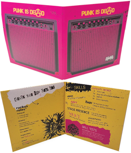 PUNK IS DEAD Game Master's Screen