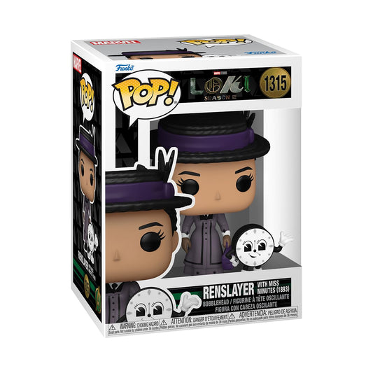 Pop! Marvel - Loki Season 2: RENSLAYER (WITH MISS MINUTES 1893) Vinyl Figure