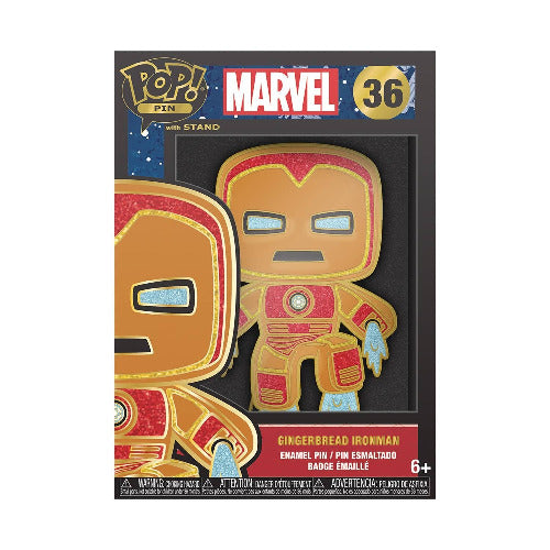 Pop! Pin - MARVEL: GINGERBREAD IRON MAN