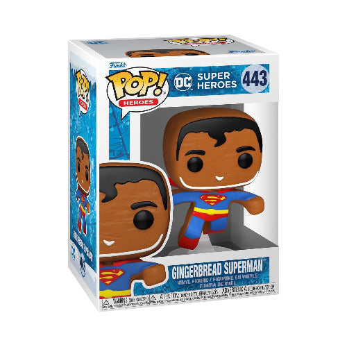 Pop! DC Holiday: GINGERBREAD SUPERMAN Vinyl Figure