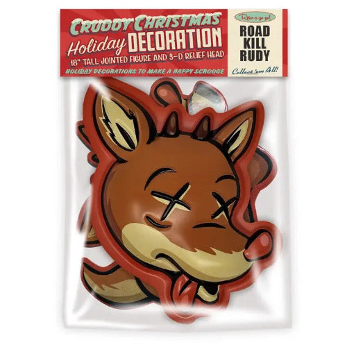 Cruddy Christmas ROAD KILL RUDY Christmas Decoration