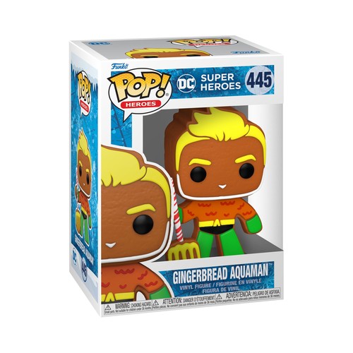 Pop! DC Holiday: GINGERBREAD AQUAMAN Vinyl Figure