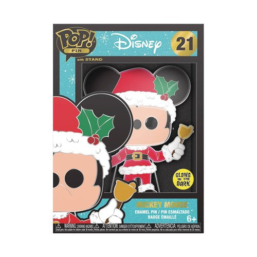 Pop! Pin - Disney: HOLIDAY MICKEY - Glow in the Dark
