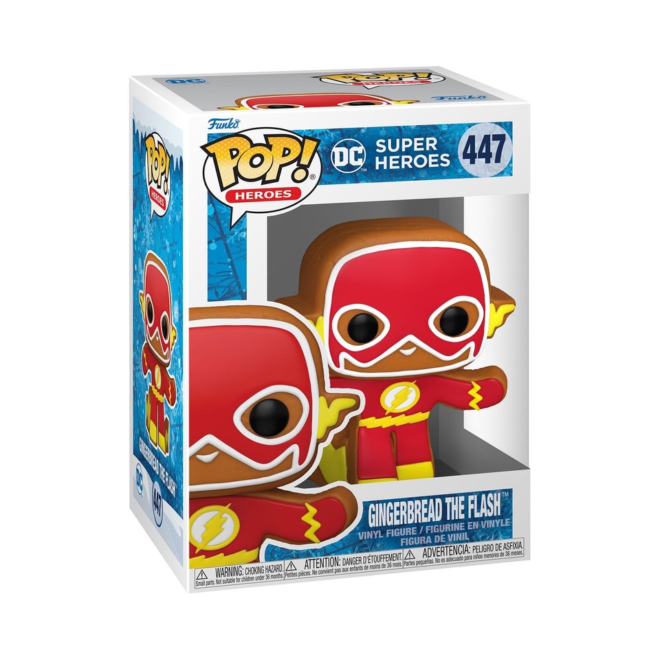 Pop! DC Holiday: GINGERBREAD FLASH Vinyl Figure