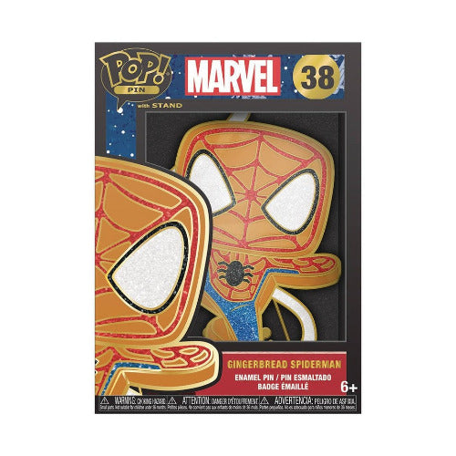 Pop! Pin - MARVEL: GINGERBREAD SPIDER-MAN