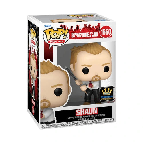 Pop! Movies -Shaun of the Dead: SHAUN (Specialty Series) Vinyl Figure