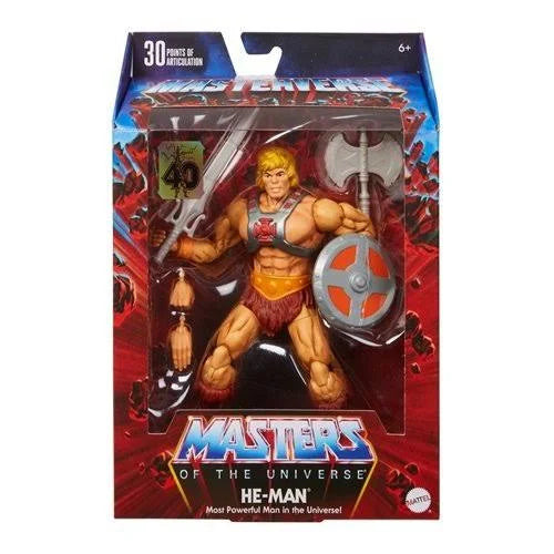Masters of the Universe - Masterverse: (40TH ANNIVERSARY) HE-MAN Action Figure