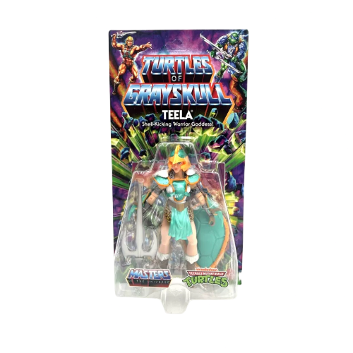 Masters of the Universe - Turtles of Grayskull: TEELA Action Figure