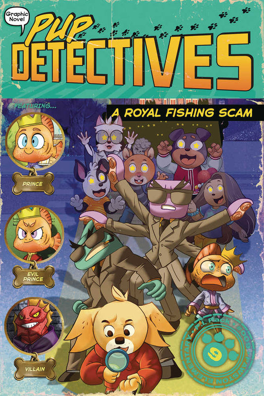 Pup Detectives Graphic Novel Volume 09 Royal Fishing Scam