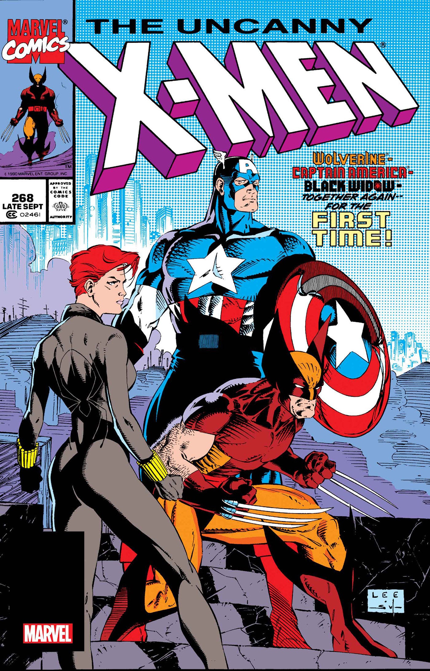Uncanny X-Men 268 Facsimile Edition Poster