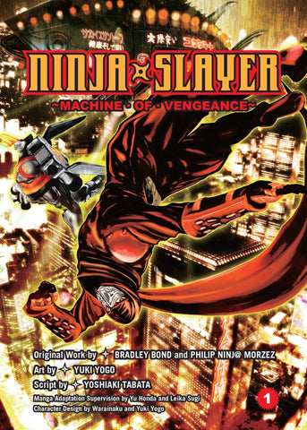 NINJA SLAYER GN VOL 01 MACHINE OF VENGEANCE (MR)