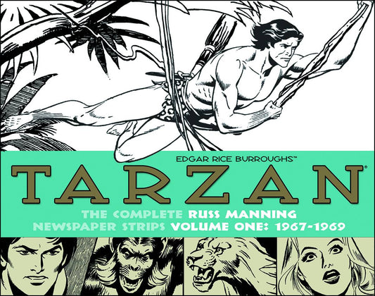TARZAN THE NEWSPAPER STRIPS VOL 01: 1967-1970 HC