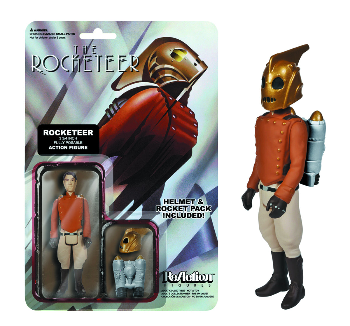 ReAction:  THE ROCKETEER Action Figure