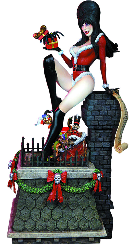 ELVIRA: SCARY CHRISTMAS Deluxe Maquette