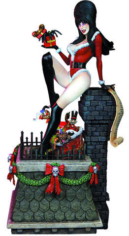 ELVIRA: SCARY CHRISTMAS Deluxe Maquette
